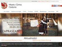 Tablet Screenshot of cedynia.pl